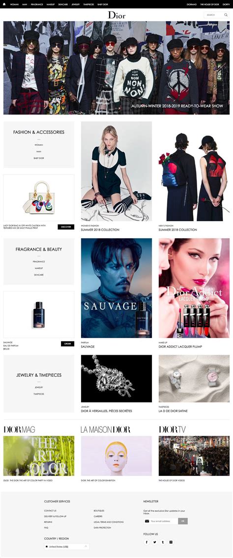 diseñador de dior|website dior.